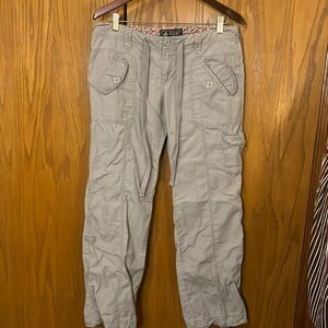 Victoria's Secret Pink Twill Drawstring Cargo Pants